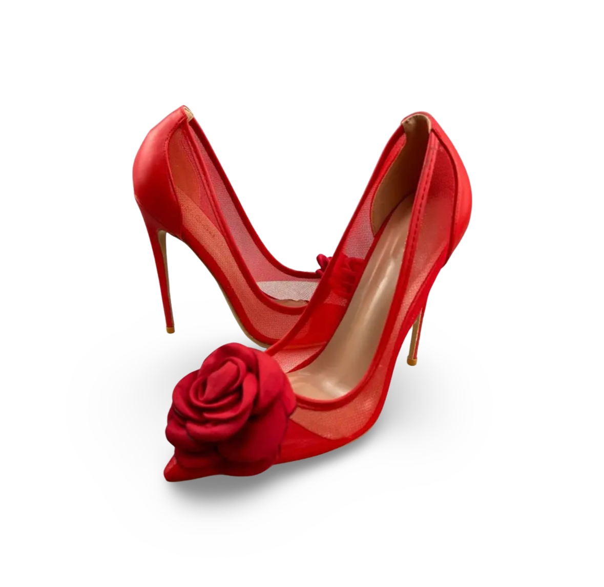 KILLER ROSE HEELS