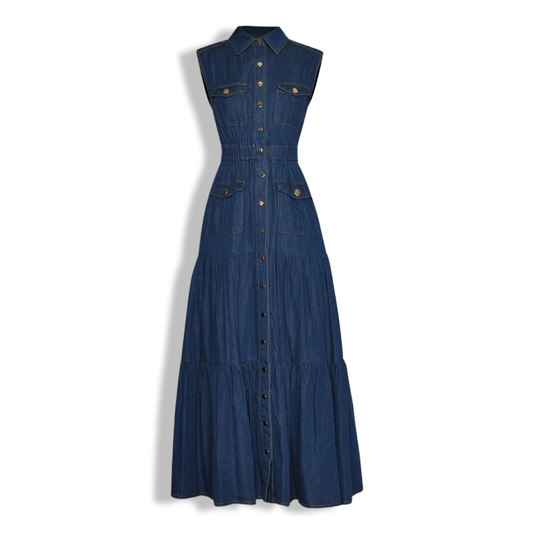 AMANDA DENIM DRESS